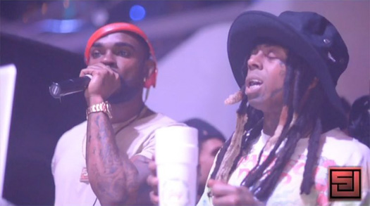 Lil Wayne Attends LIV Nightclub With Birdman, 2 Chainz, Jadakiss, Fabolous & Ace Hood