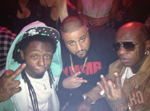 More Pictures Of Lil Wayne Celebrating DJ Khaleds Birthday At LIV Nightclub