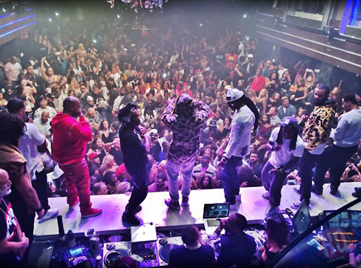 Lil Wayne Hits Up LIV Nightclub With Drake, 2 Chainz, Ray J & The Game