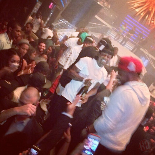 Lil Wayne Attends LIV On Sundays With Future, Mack Maine & Others