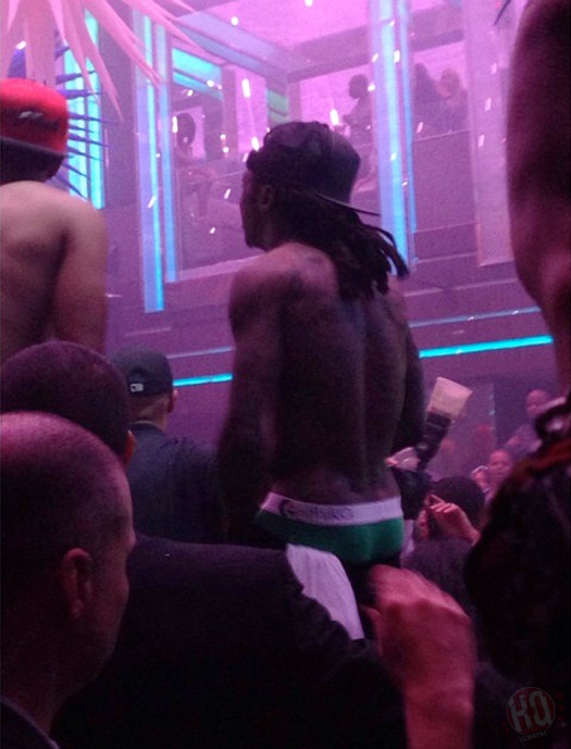 Lil Wayne Attends LIV On Sundays With Future, Mack Maine & Others