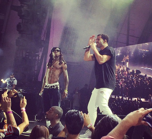 Lil Wayne & Drake Perform Live In Los Angeles California On Their Joint Tour