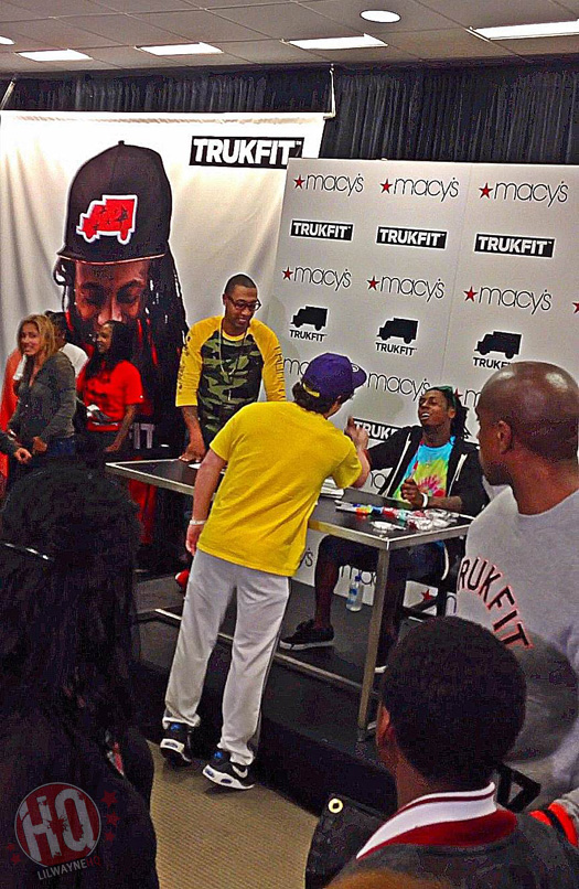 Lil Wayne Makes In-Store Appearance At Macys In Louisiana