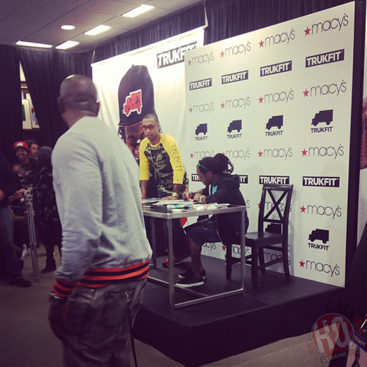 Lil Wayne Visits Macys In Louisiana For A Meet & Greet Session