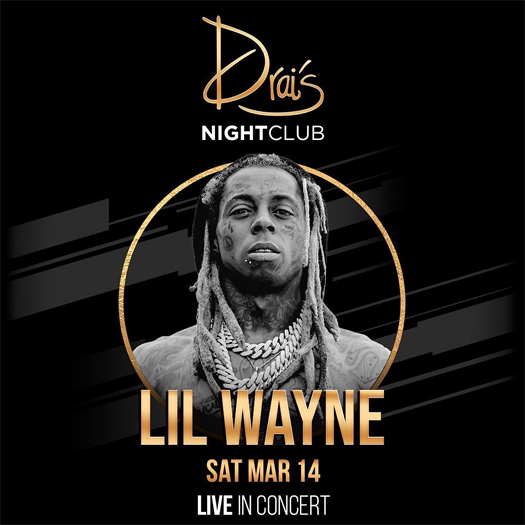 Lil Wayne To Make An Appearance At Drais Nightclub