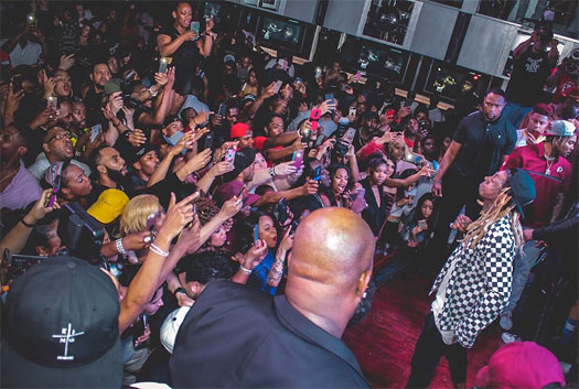 Lil Wayne Makes An Appearance & Performs Live At Pryme Bar In Dallas
