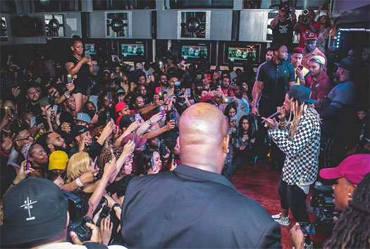 Lil Wayne Makes An Appearance & Performs Live At Pryme Bar In Dallas