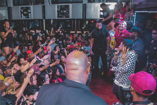 Lil Wayne Makes An Appearance & Performs Live At Pryme Bar In Dallas