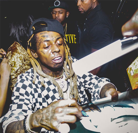 Lil Wayne Makes An Appearance & Performs Live At Pryme Bar In Dallas