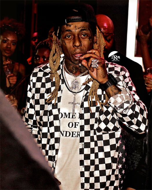 Lil Wayne Makes An Appearance & Performs Live At Pryme Bar In Dallas