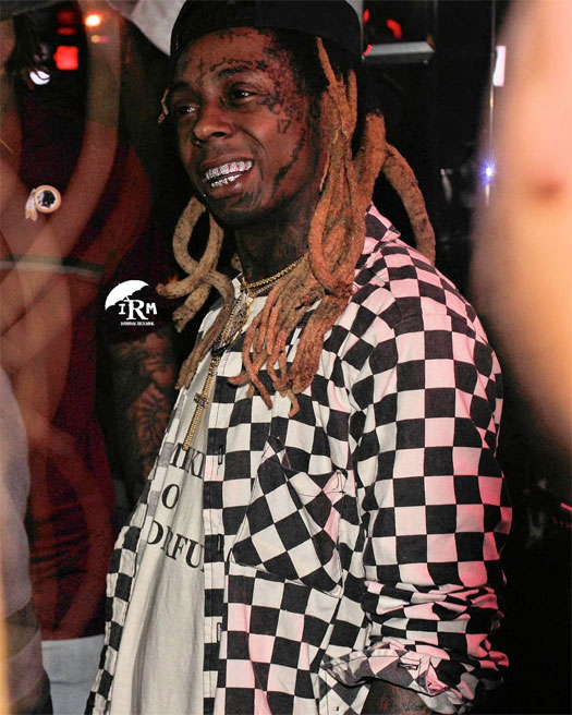 Lil Wayne Makes An Appearance & Performs Live At Pryme Bar In Dallas