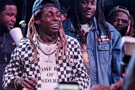 Lil Wayne Makes An Appearance & Performs Live At Pryme Bar In Dallas