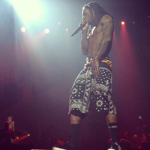 Lil Wayne Performs Live In Marseille France On His European Tour