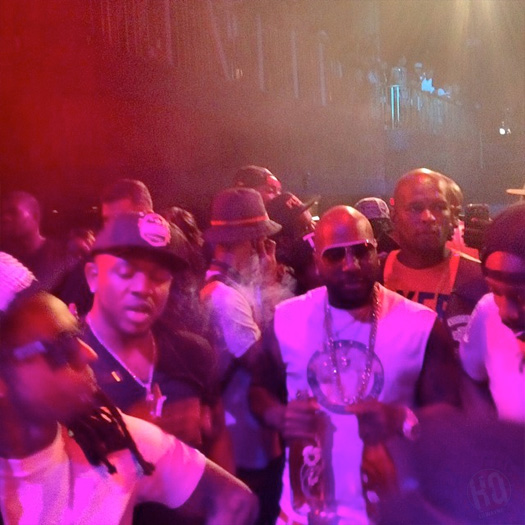 Lil Wayne Attends Mayweather vs Maidana Fight After Party With Young Jeezy & 2 Chainz