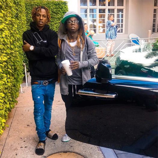 Lil Wayne Meets Birdman New Artist BTY YoungN & Talks Skateboarding With Rich The Kid