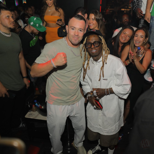 Lil Wayne Meets Colby Covington + Jams Out To Seeing Green & Bill Gates At LIV