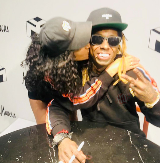 Lil Wayne Meets & Greets His Fans At Neiman Marcus Clothing Store In Los Angeles