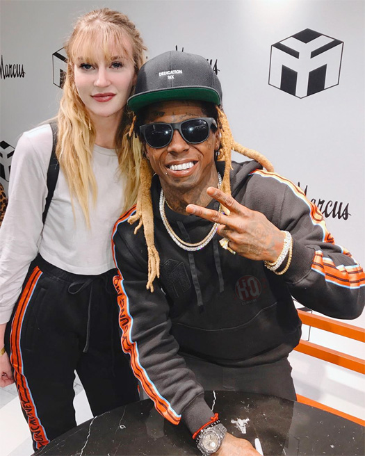 Lil Wayne Meets & Greets His Fans At Neiman Marcus Clothing Store In Los Angeles