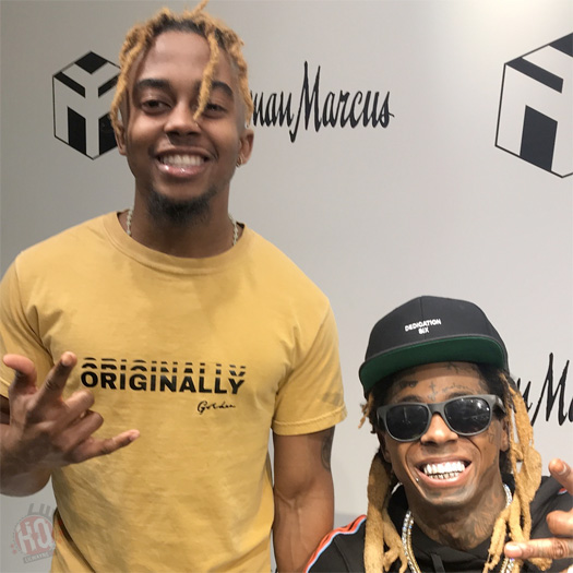Lil Wayne Meets & Greets His Fans At Neiman Marcus Clothing Store In Los Angeles