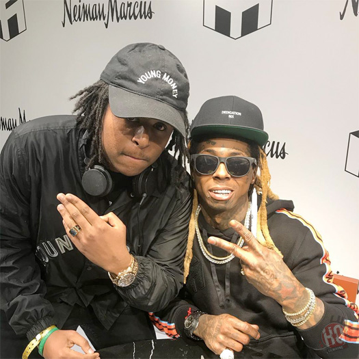 Lil Wayne Meets & Greets His Fans At Neiman Marcus Clothing Store In Los Angeles