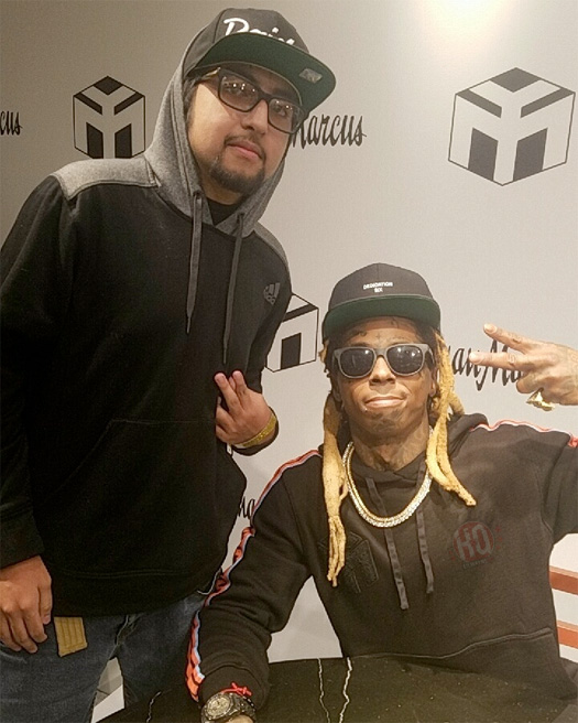 Lil Wayne Meets & Greets His Fans At Neiman Marcus Clothing Store In Los Angeles