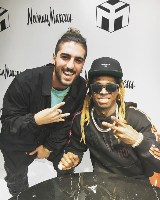 Lil Wayne Meets & Greets His Fans At Neiman Marcus Clothing Store In Los Angeles