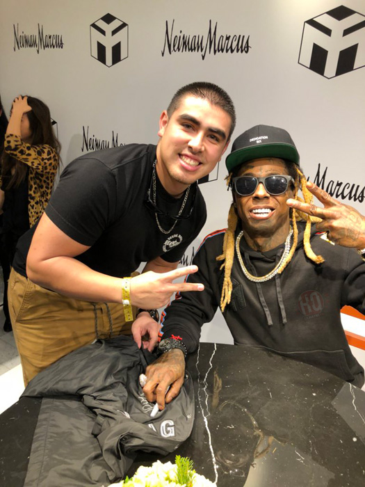 Lil Wayne Meets & Greets His Fans At Neiman Marcus Clothing Store In Los Angeles