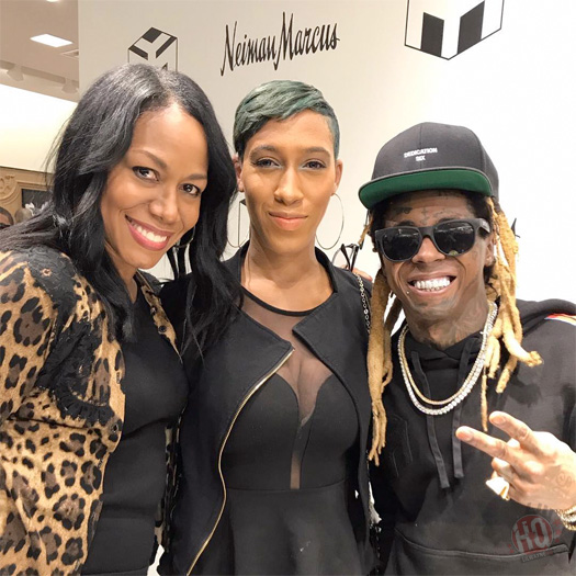 Lil Wayne Meets & Greets His Fans At Neiman Marcus Clothing Store In Los Angeles