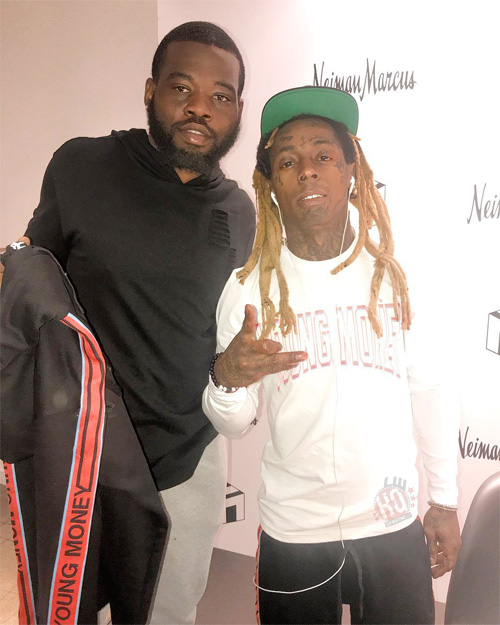 Lil Wayne Meets & Greets His Fans At Neiman Marcus Clothing Store In Miami