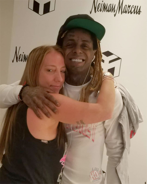 Lil Wayne Meets & Greets His Fans At Neiman Marcus Clothing Store In Miami