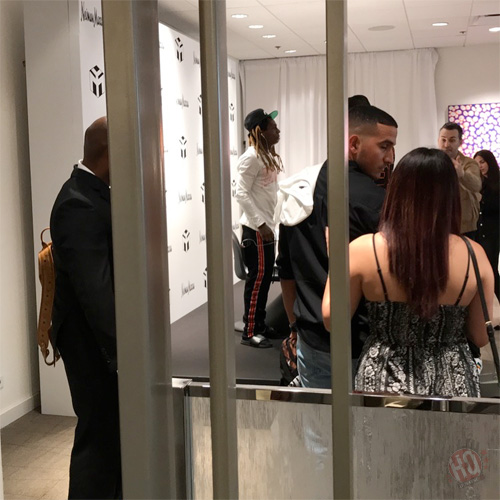 Lil Wayne Meets & Greets His Fans At Neiman Marcus Clothing Store In Miami