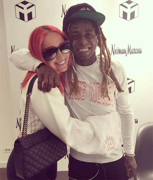 Lil Wayne Meets & Greets His Fans At Neiman Marcus Clothing Store In Miami