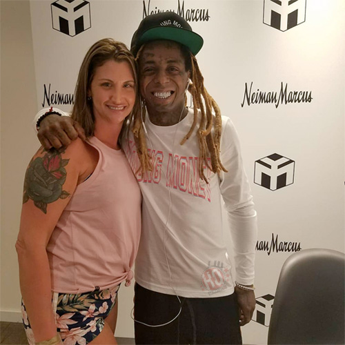 Lil Wayne Meets & Greets His Fans At Neiman Marcus Clothing Store In Miami