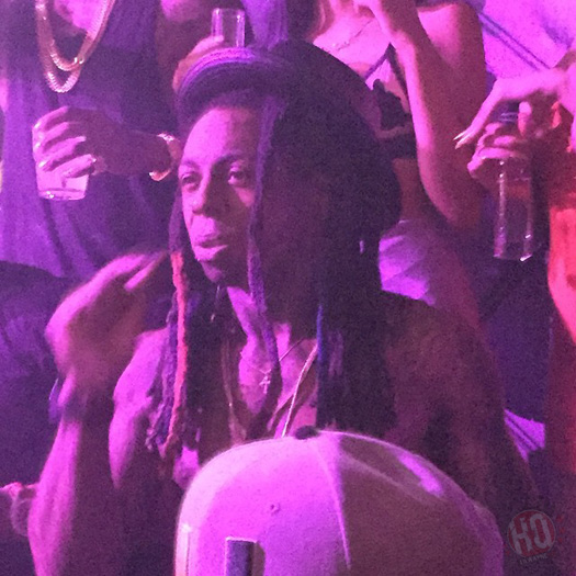 Lil Wayne Kicks Off Memorial Day Weekend By Attending IVY Nightclub In Miami