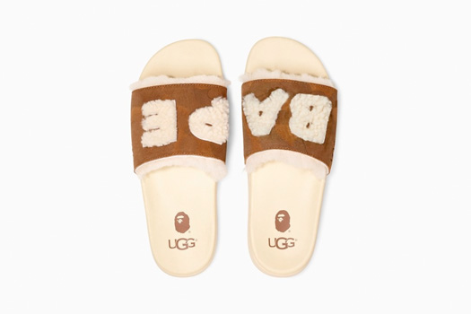 BAPE x UGG Mittens Brown