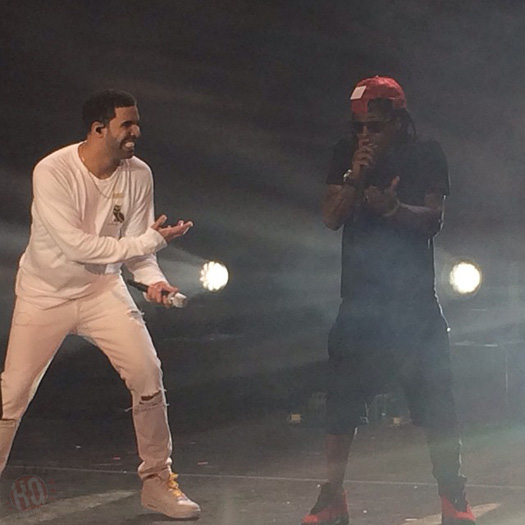 Lil Wayne & Drake Perform Live In Morrison Colorado On Their Joint Tour
