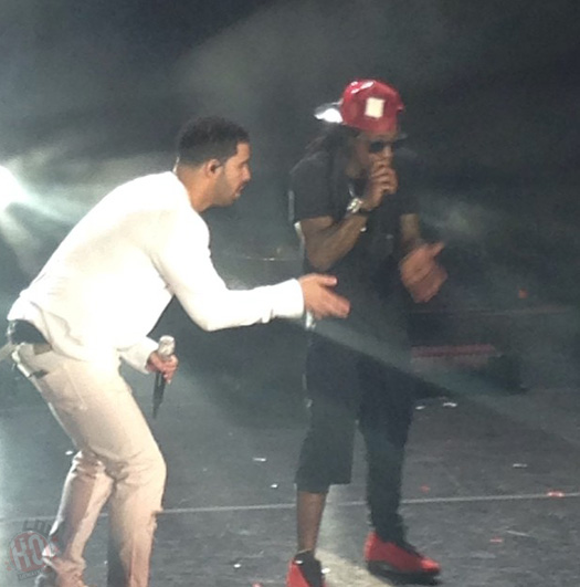 Lil Wayne & Drake Perform Live In Morrison Colorado On Their Joint Tour