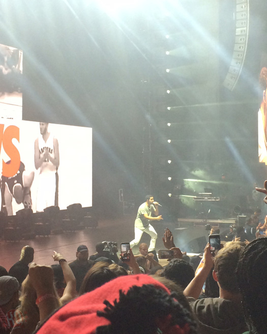 Lil Wayne & Drake Perform Live In Mountain View California On Their Joint Tour