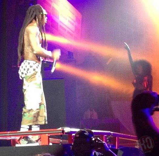 Lil Wayne Performs Live In Nashville On Americas Most Wanted Tour