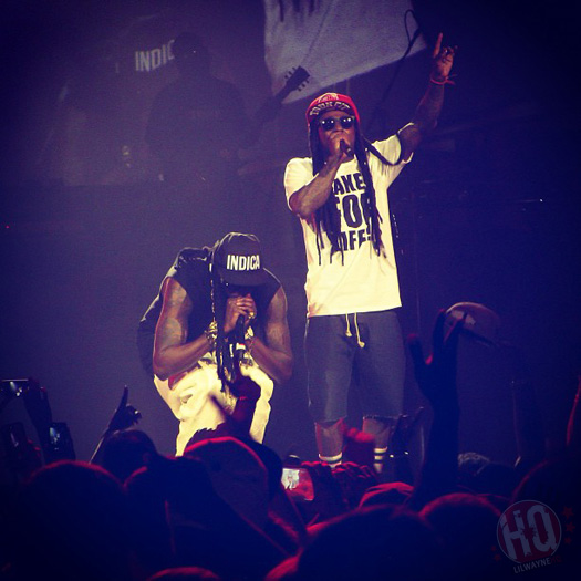 Lil Wayne Performs Live In Nashville On Americas Most Wanted Tour