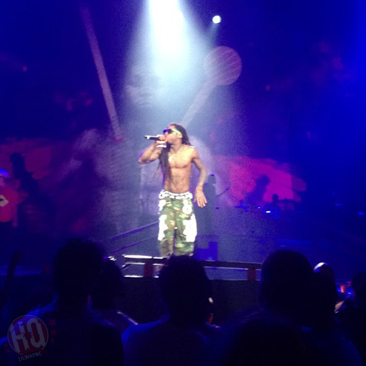 Lil Wayne Performs Live In Nashville On Americas Most Wanted Tour