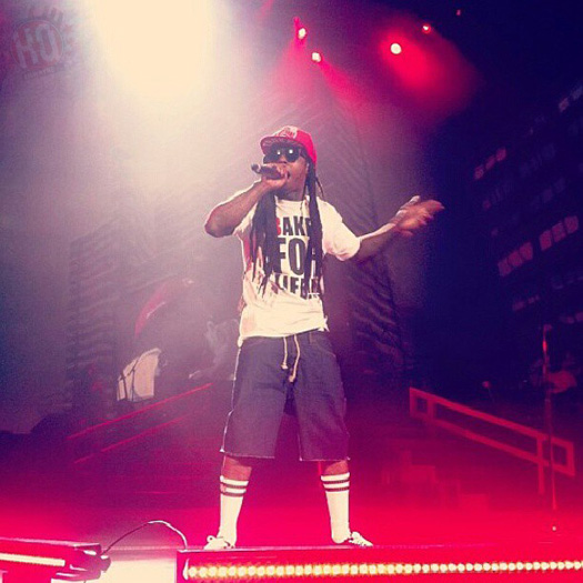 Lil Wayne Performs Live In Nashville On Americas Most Wanted Tour