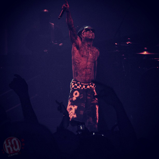 Lil Wayne Performs Live In Nashville On Americas Most Wanted Tour