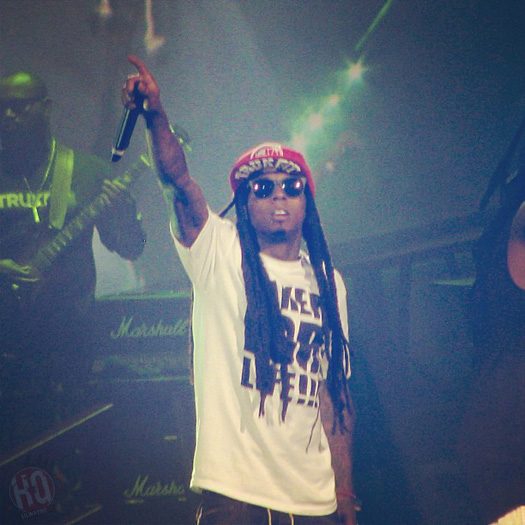 Lil Wayne Performs Live In Nashville On Americas Most Wanted Tour