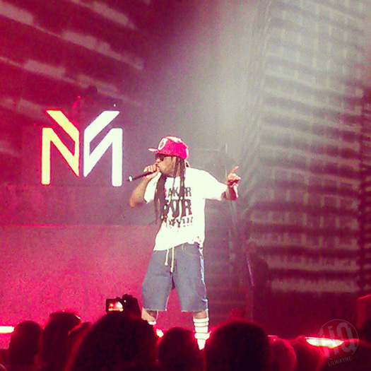 Lil Wayne Performs Live In Nashville On Americas Most Wanted Tour