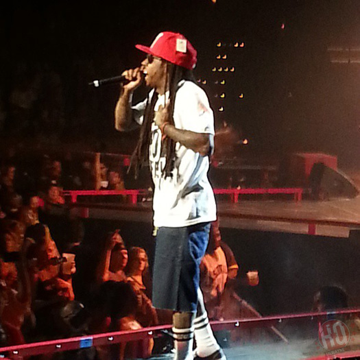 Lil Wayne Performs Live In Nashville On Americas Most Wanted Tour