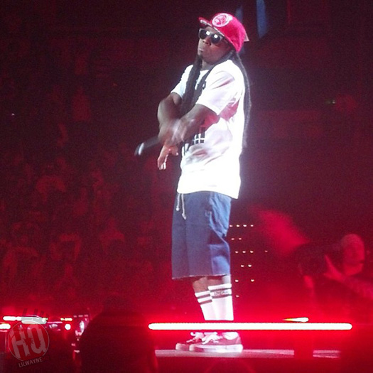 Lil Wayne Performs Live In Nashville On Americas Most Wanted Tour