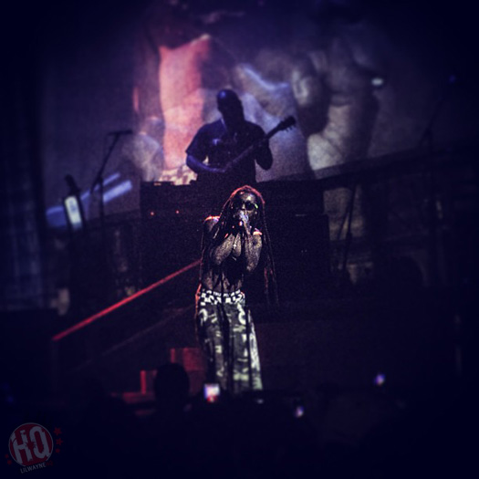 Lil Wayne Performs Live In Nashville On Americas Most Wanted Tour