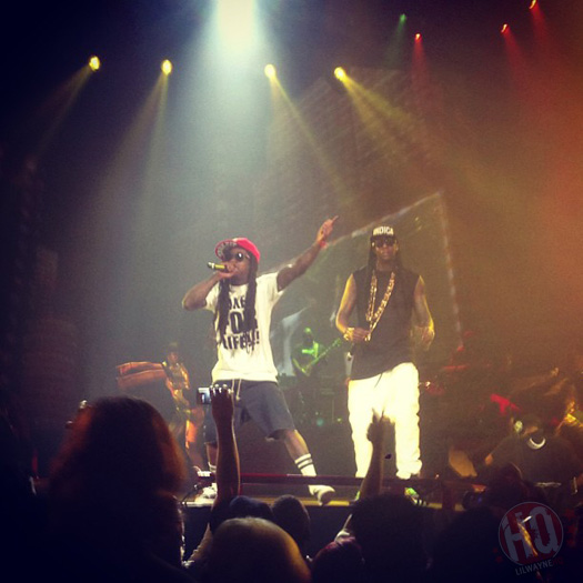 Lil Wayne Performs Live In Nashville On Americas Most Wanted Tour