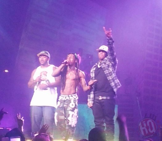 Lil Wayne Performs Live In Nashville On Americas Most Wanted Tour